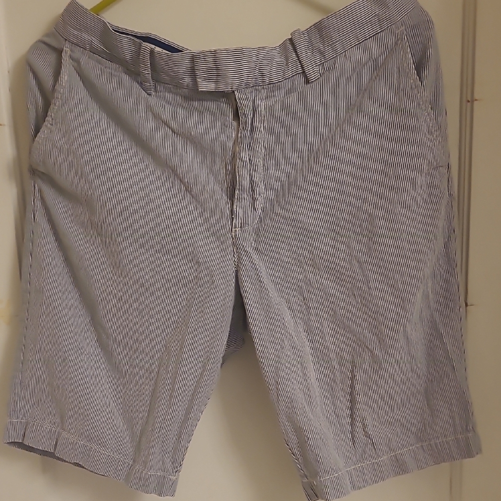 Original Penguin Men's Pinstripe Shorts Slim Fit 32